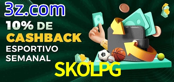 10% de bônus de cashback na SKOLPG